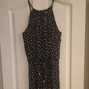 Black and white polka dots jumper